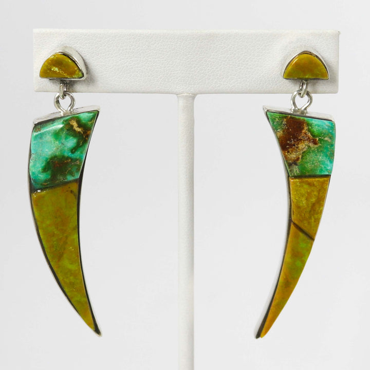 Turquoise Inlay Earrings