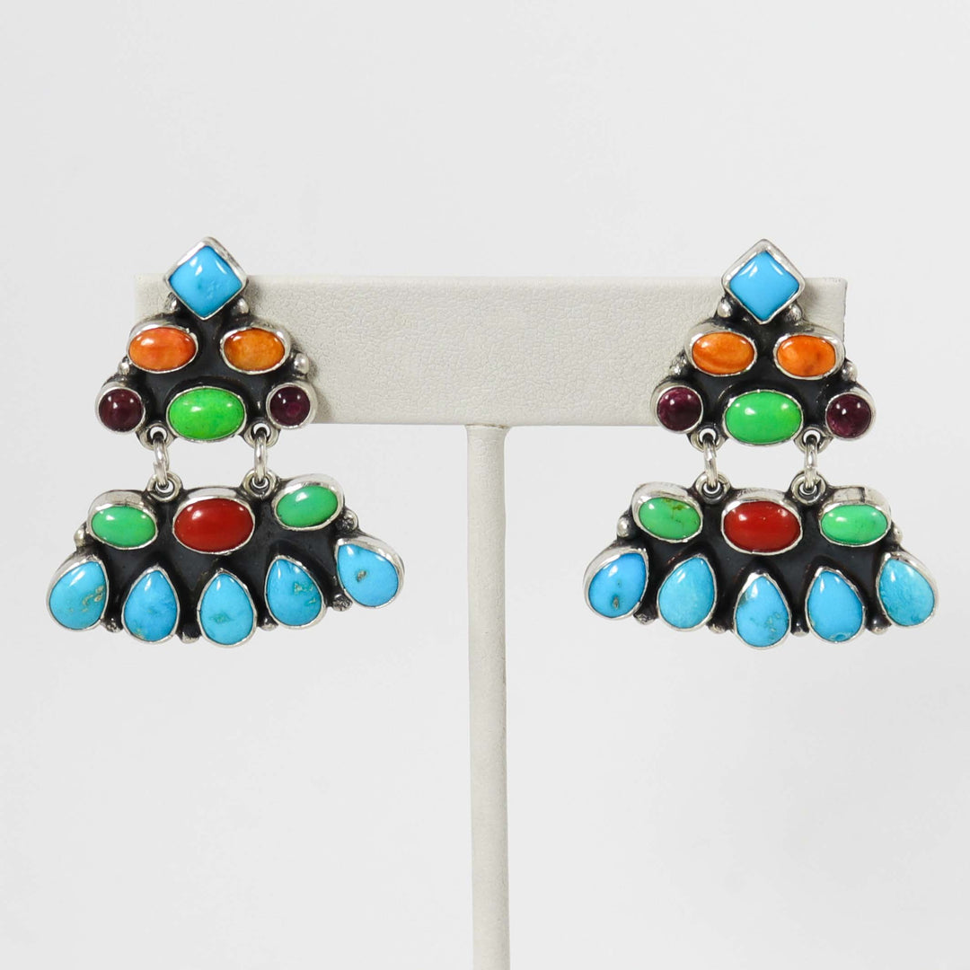 Multi-Stone Earrings