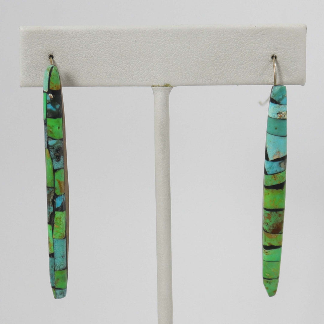 Turquoise Inlay Earrings