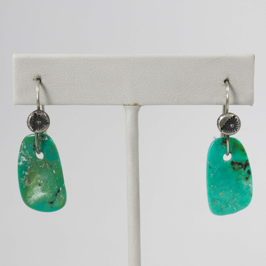 Lone Mountain Turquoise Earrings