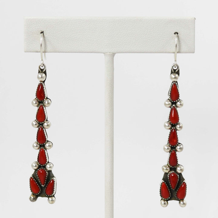 Coral Earrings