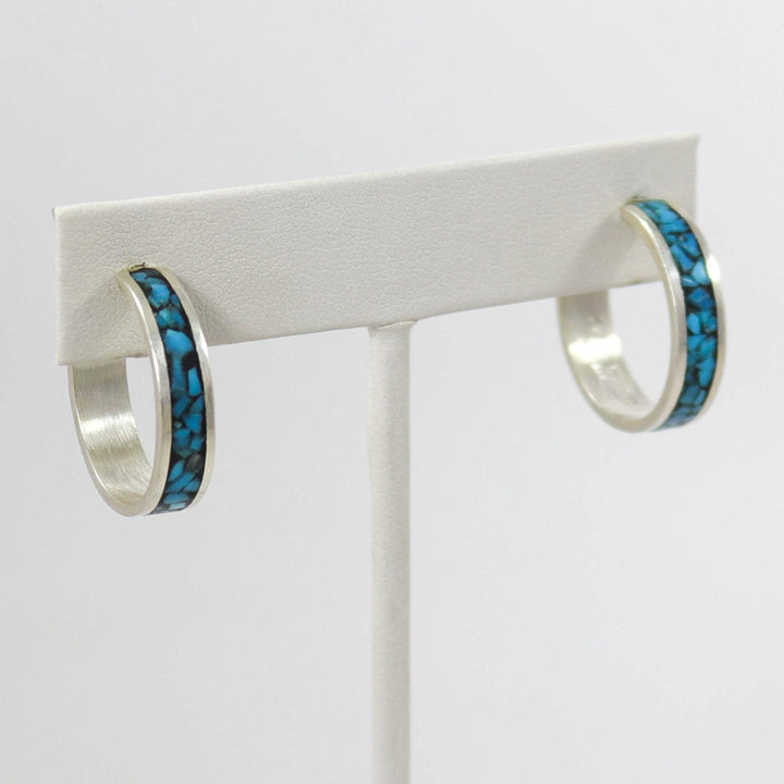 Turquoise Hoop Earrings