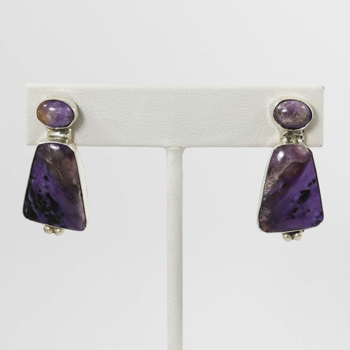 Charoite Earrings