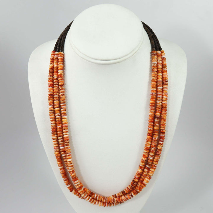 Spiny Oyster Bead Necklace by Karen Sanchez - Garland's