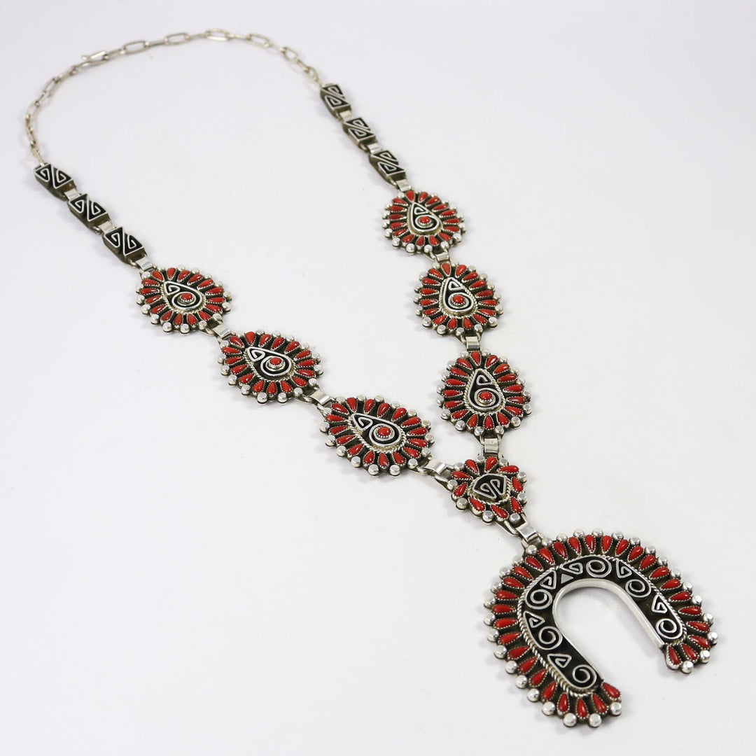 Coral Necklace by Billy Betoney - Garland's