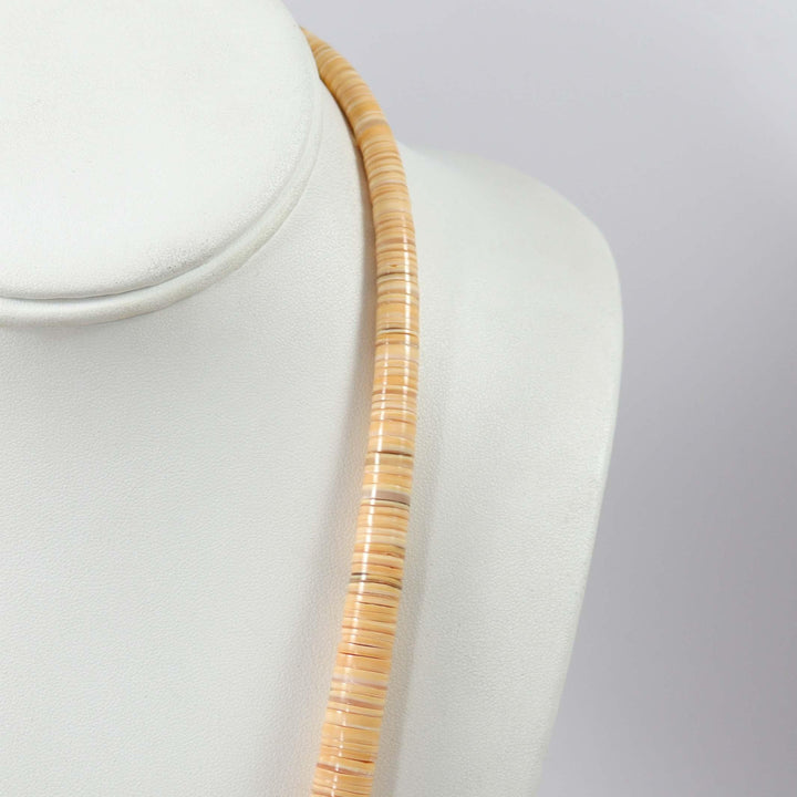 Melon Shell Necklace by Lester Abeyta - Garland's