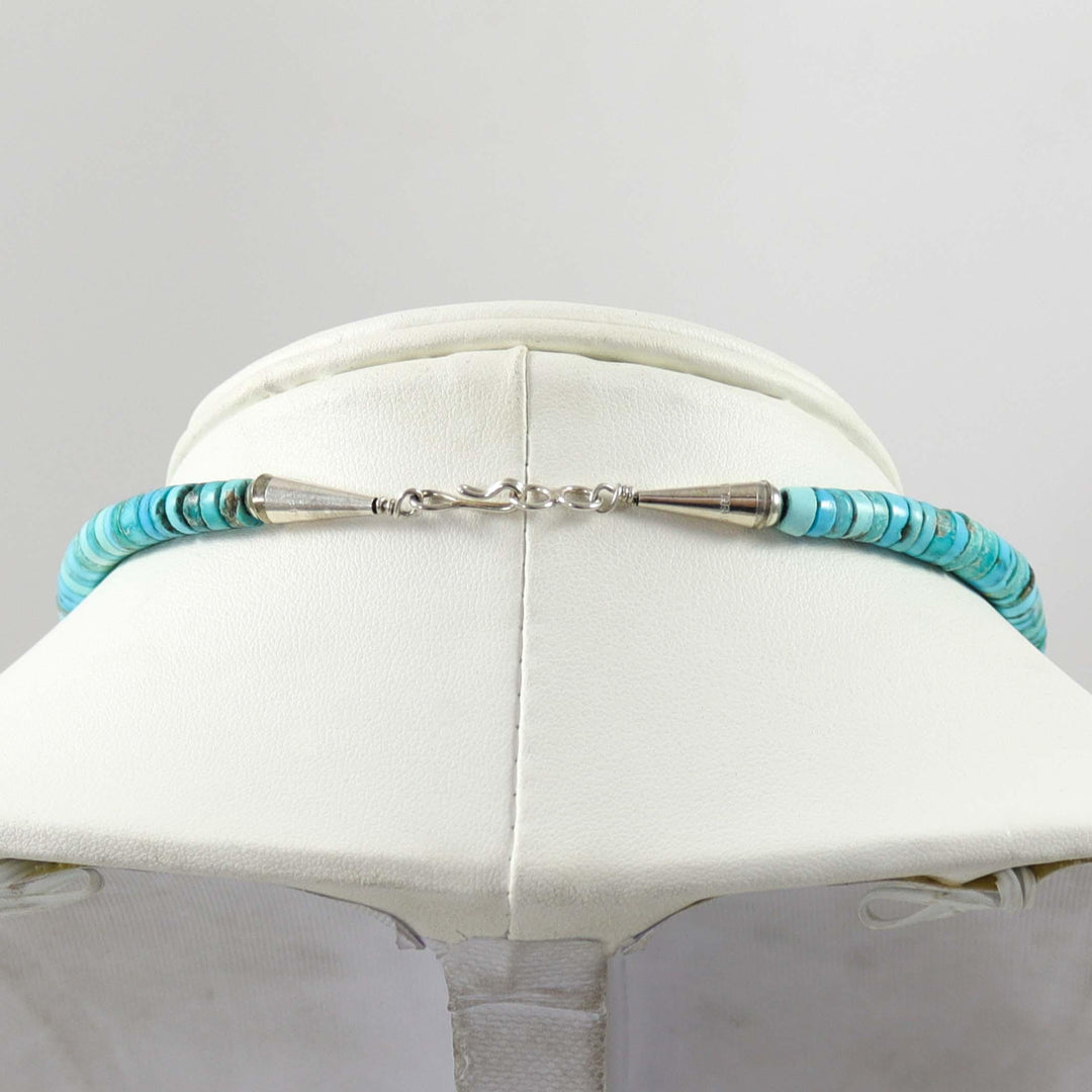Kingman Turquoise Necklace by Ray Lovato - Garland's