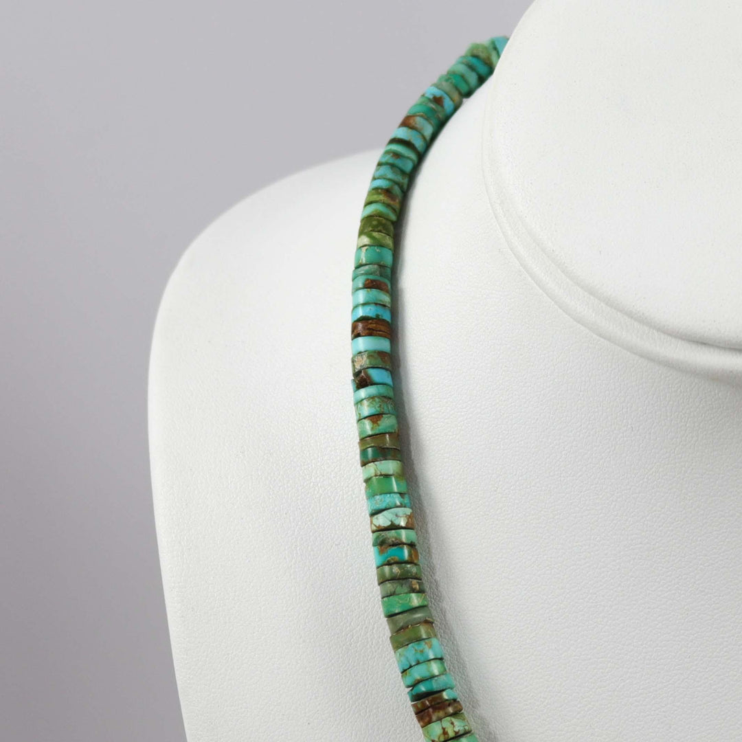 Royston Turquoise Necklace by Ray Lovato - Garland's