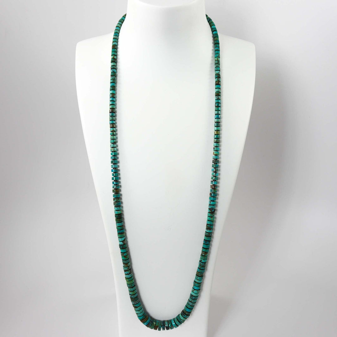 Kingman Turquoise Necklace by Marcella Teller - Garland's