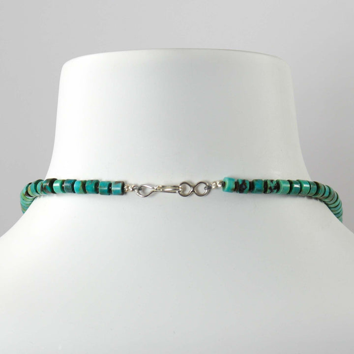 Kingman Turquoise Necklace by Marcella Teller - Garland's