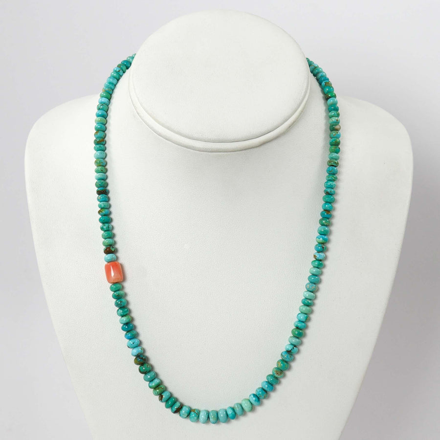 Easter Blue Turquoise Necklace by Noah Pfeffer - Garland's