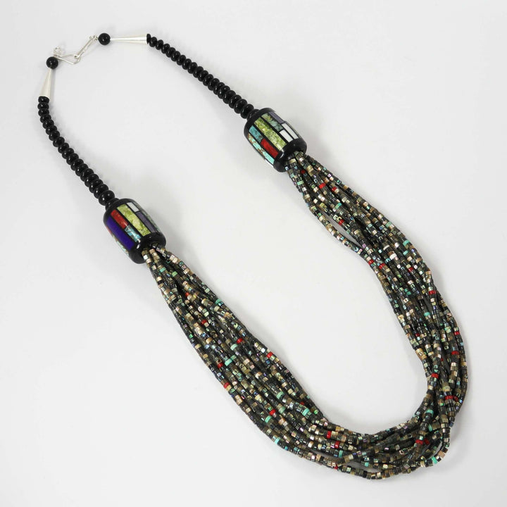 Multi-Stone Bead Necklace