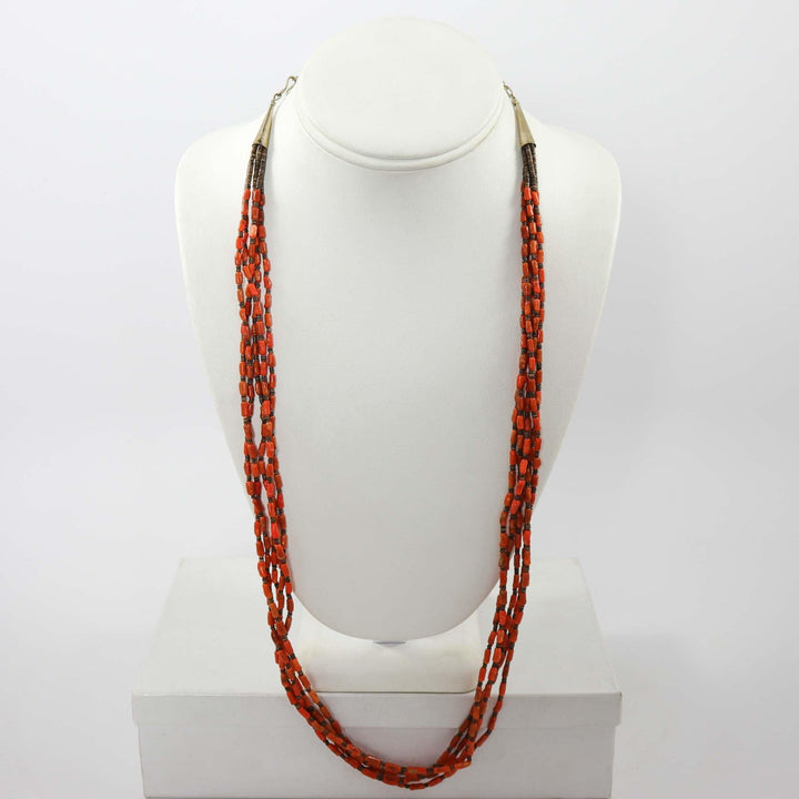 1980s Coral Necklace