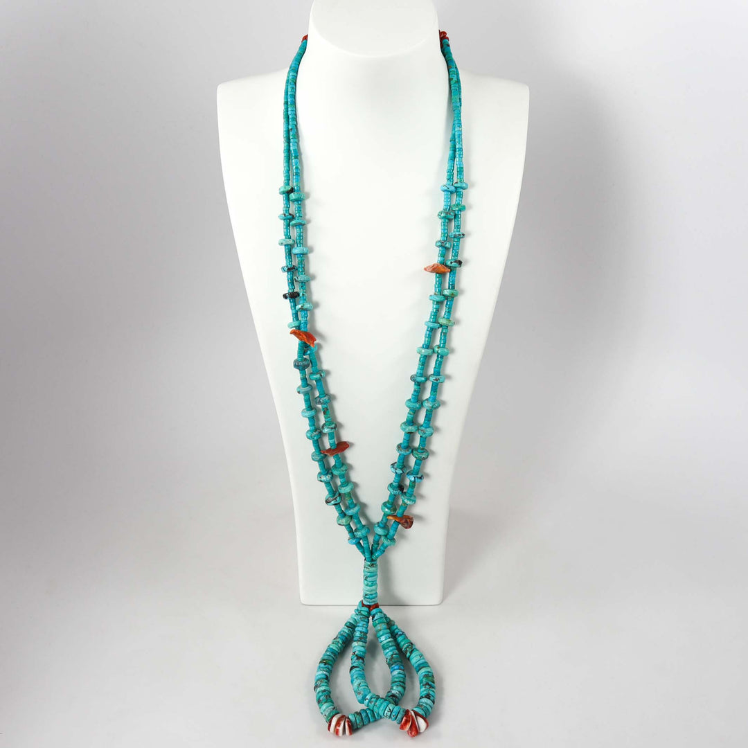 1980s Turquoise Jacla Necklace