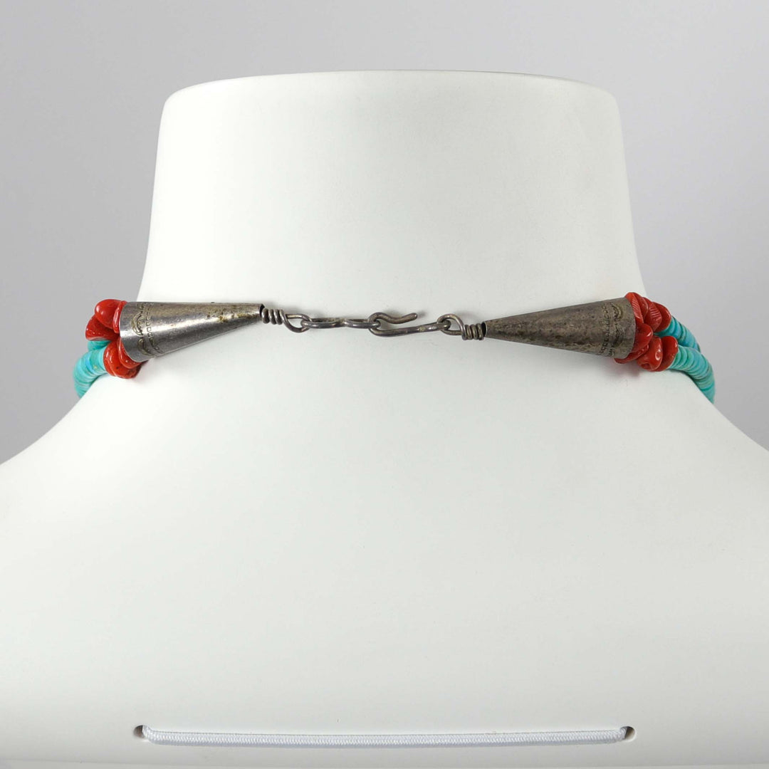 1980s Turquoise Jacla Necklace