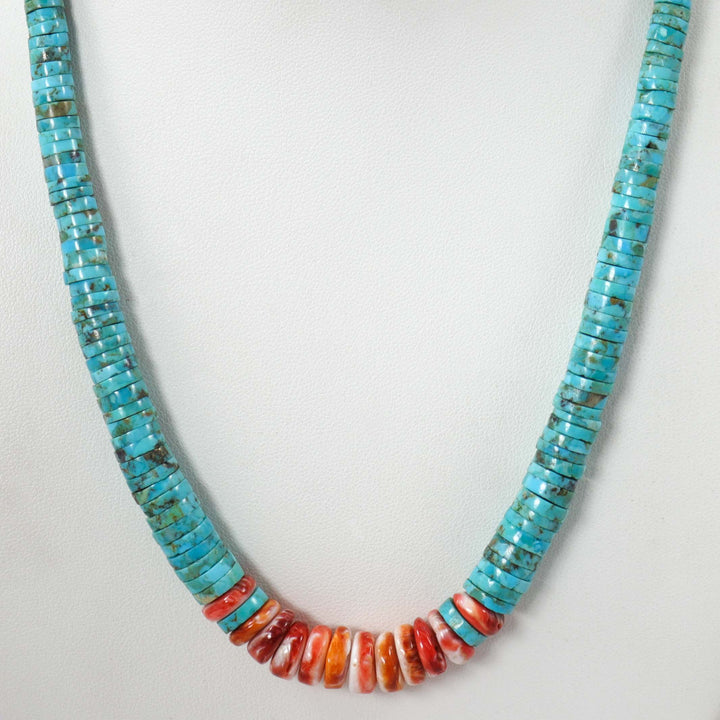 Turquoise and Spiny Necklace