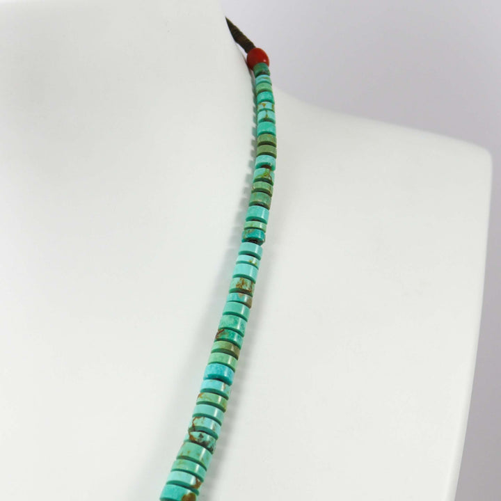 Turquoise and Spiny Oyster Shell Necklace