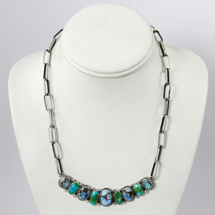 Turquoise Link Necklace