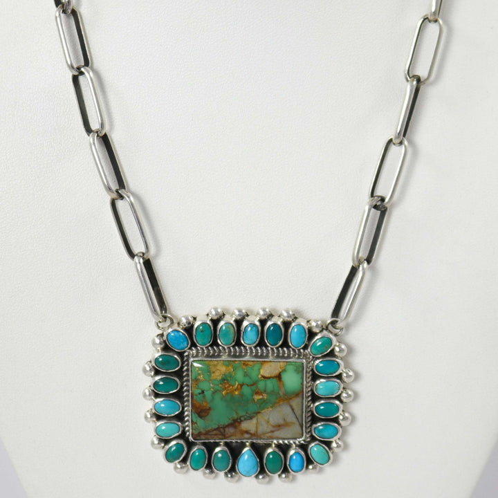 Turquoise Link Necklace