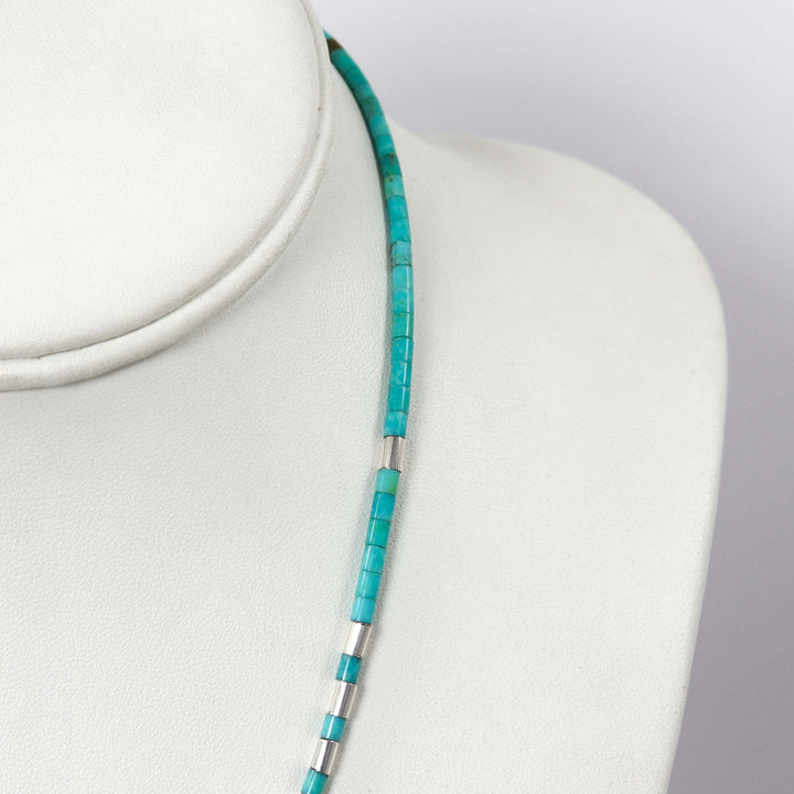 Turquoise and Silver Necklace