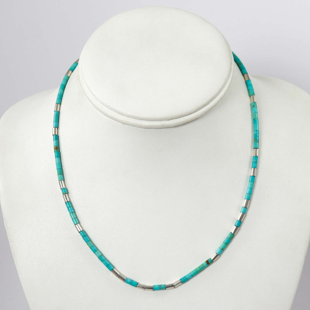 Turquoise and Silver Necklace