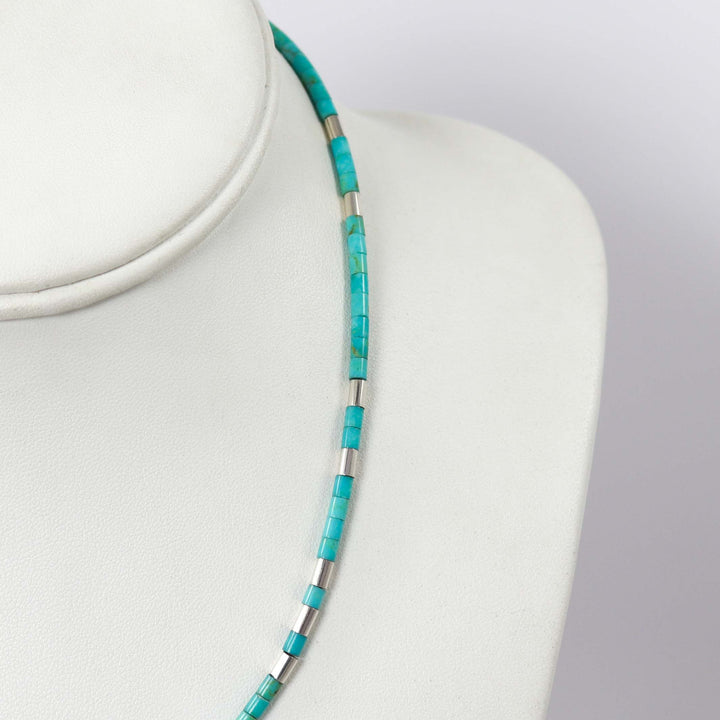 Turquoise and Silver Necklace