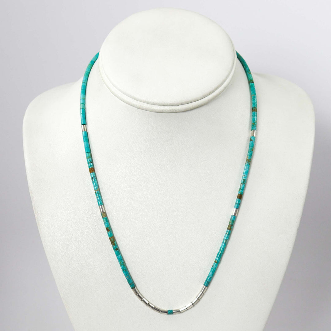 Turquoise and Silver Necklace