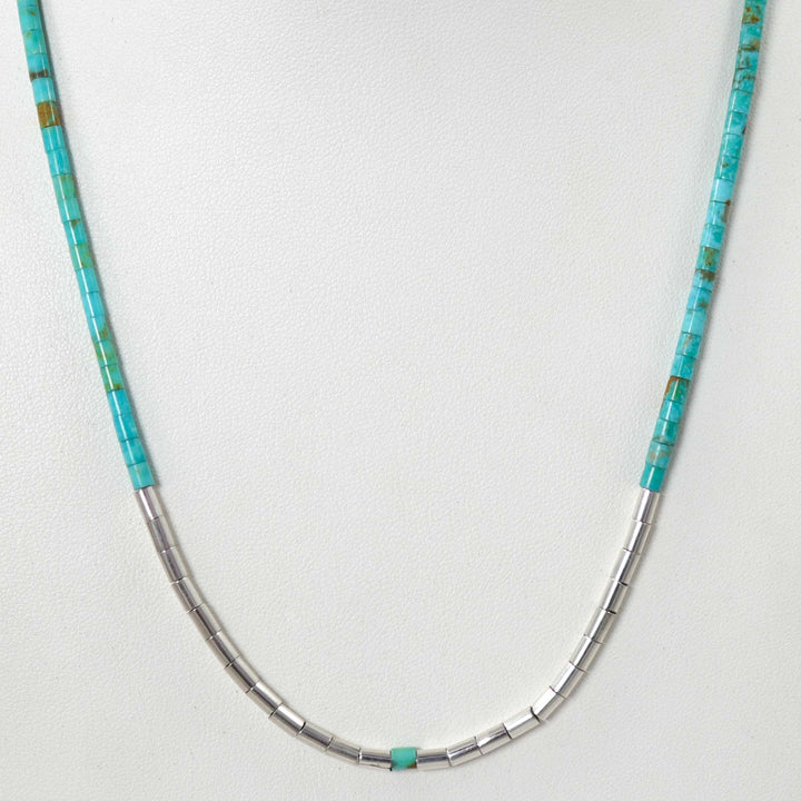 Turquoise and Silver Necklace