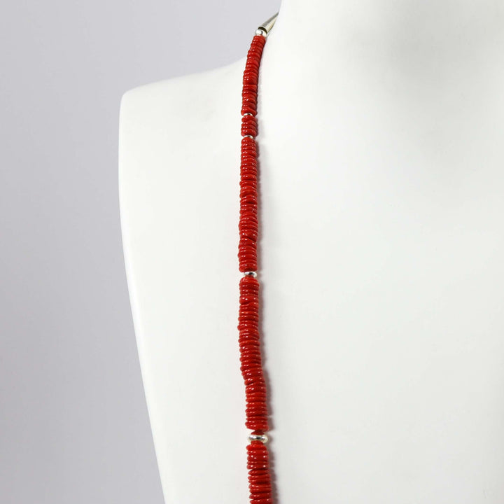 Coral Bead Necklace