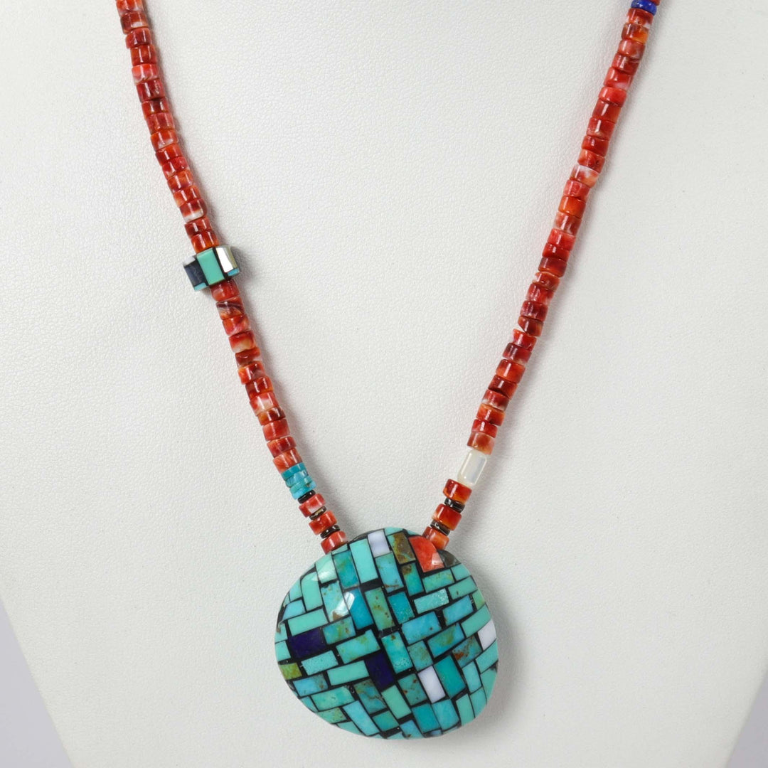 Inlay Shell Necklace