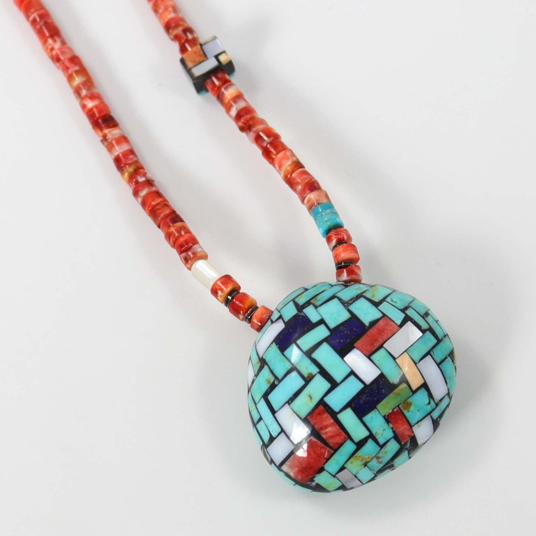 Inlay Shell Necklace