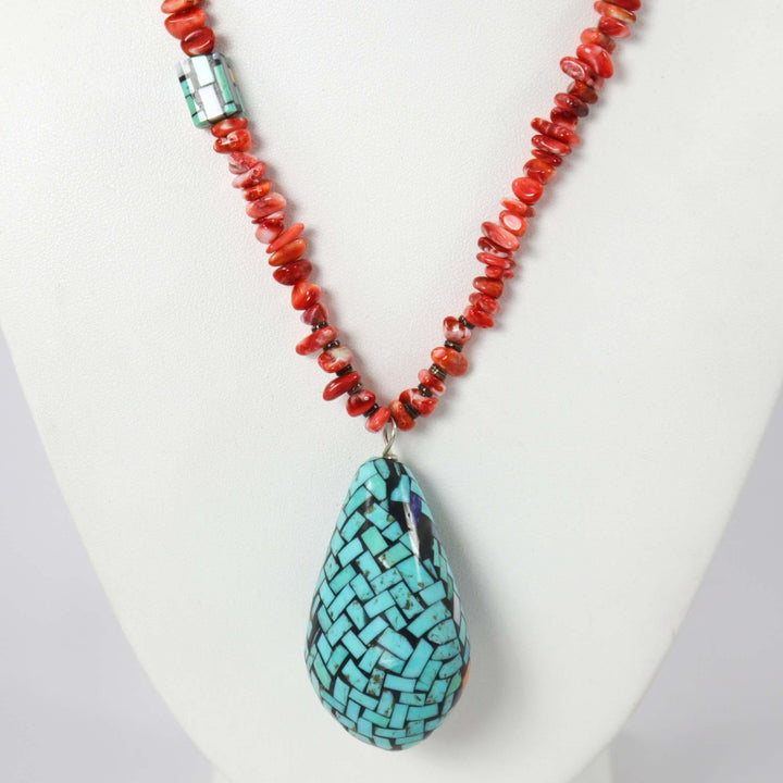 Inlay Shell Necklace