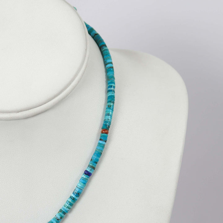 Turquoise Bead Necklace