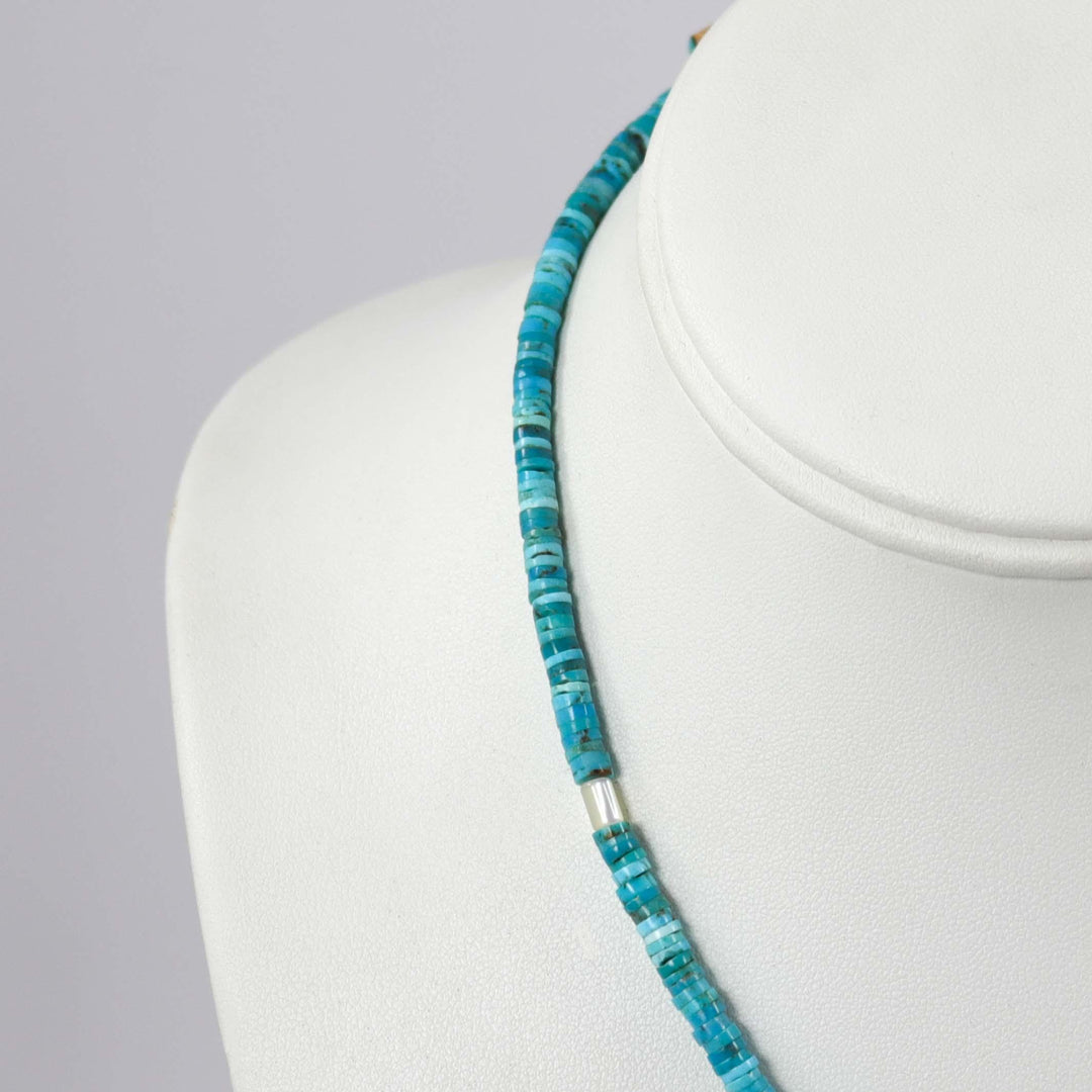 Turquoise Bead Necklace