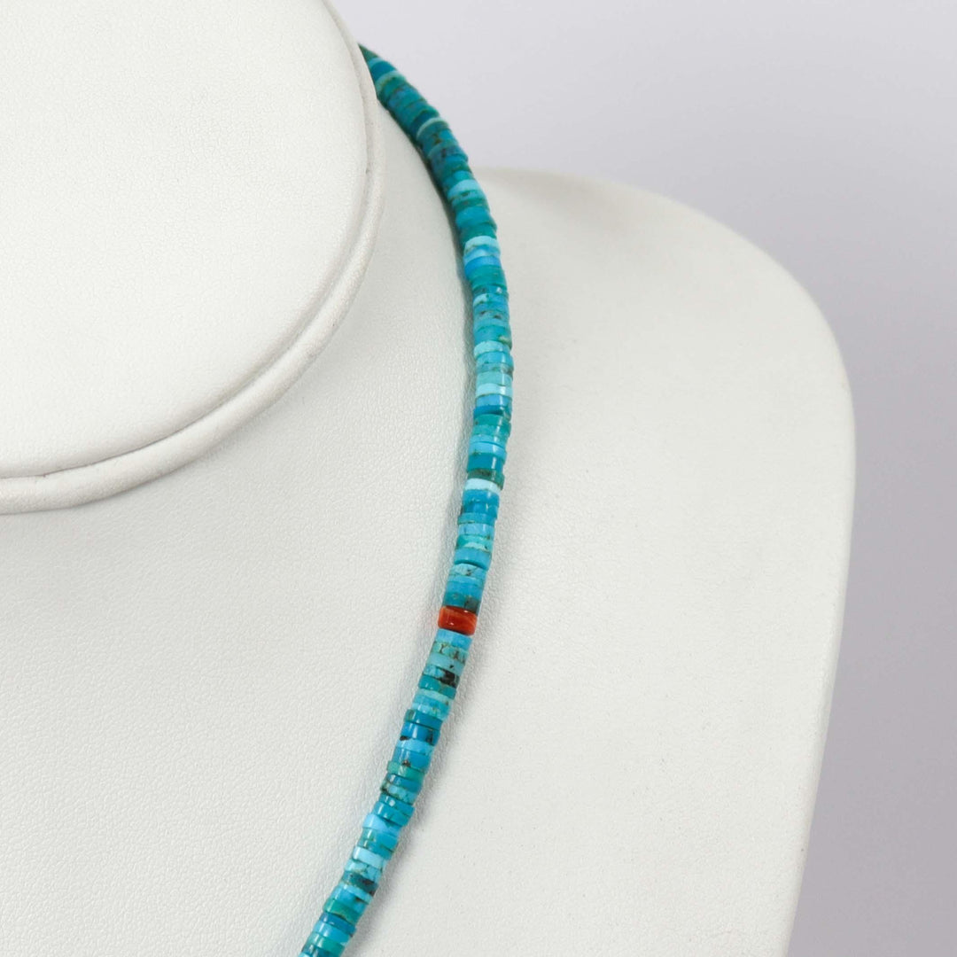 Turquoise Bead Necklace