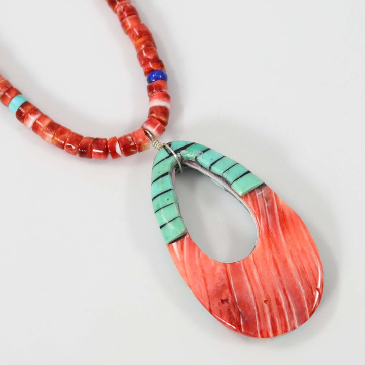 Inlay Shell Necklace