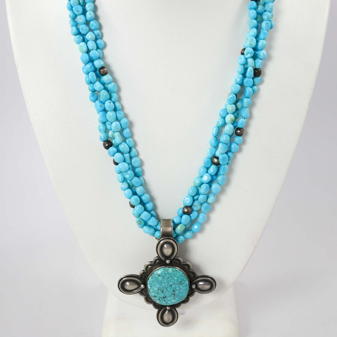 Turquoise Necklace and Pendant