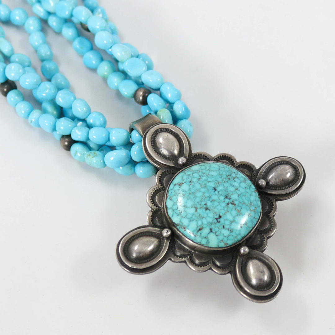 Turquoise Necklace and Pendant