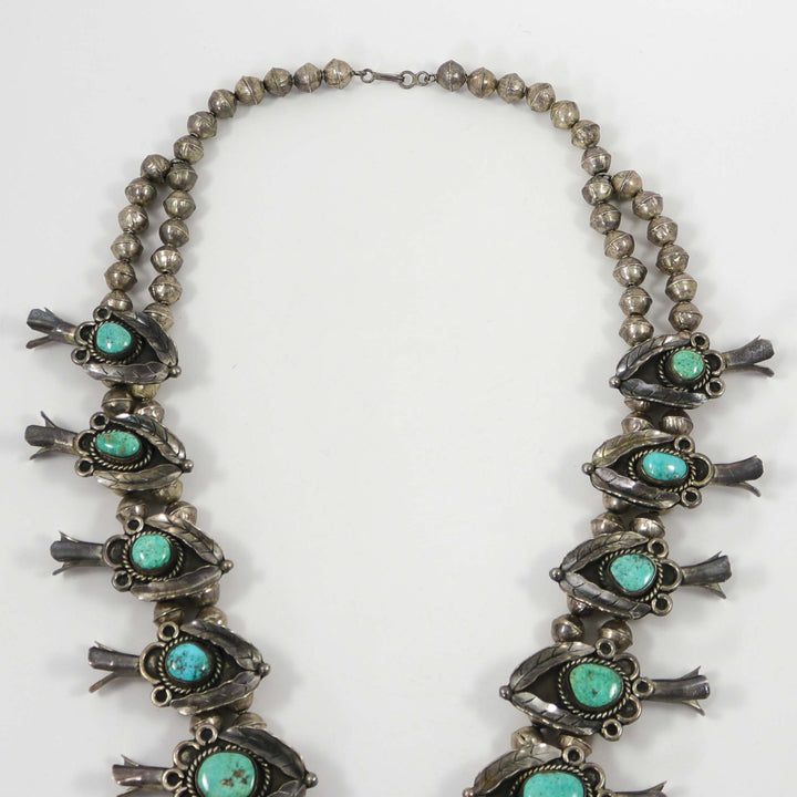 1960s Turquoise Squash Blossom