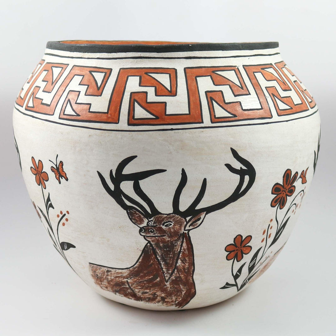 Acoma Deer Jar by Vicki Gould Estevan - Garland's