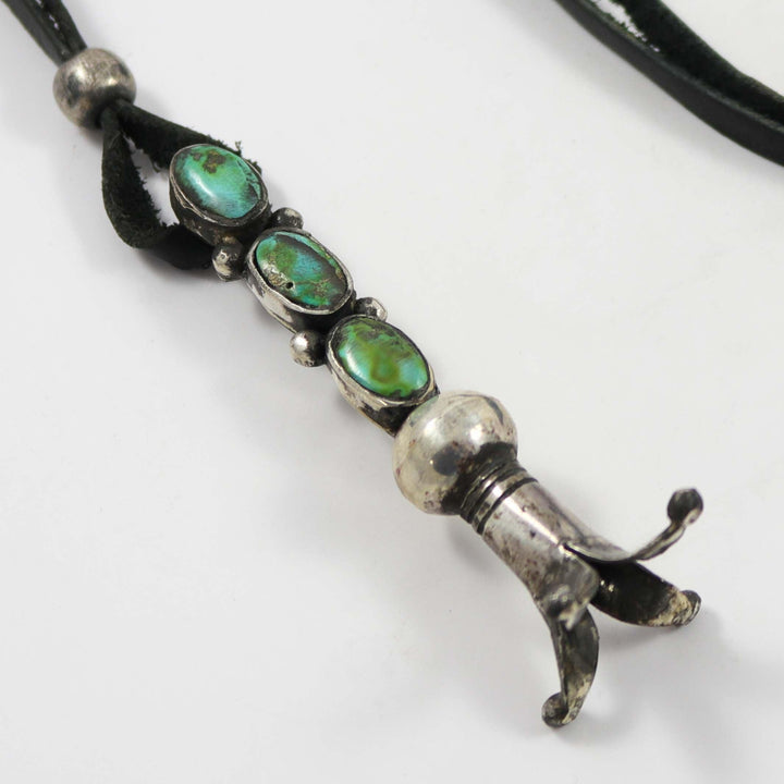 Emerald Valley Turquoise Pendant by Jock Favour - Garland's