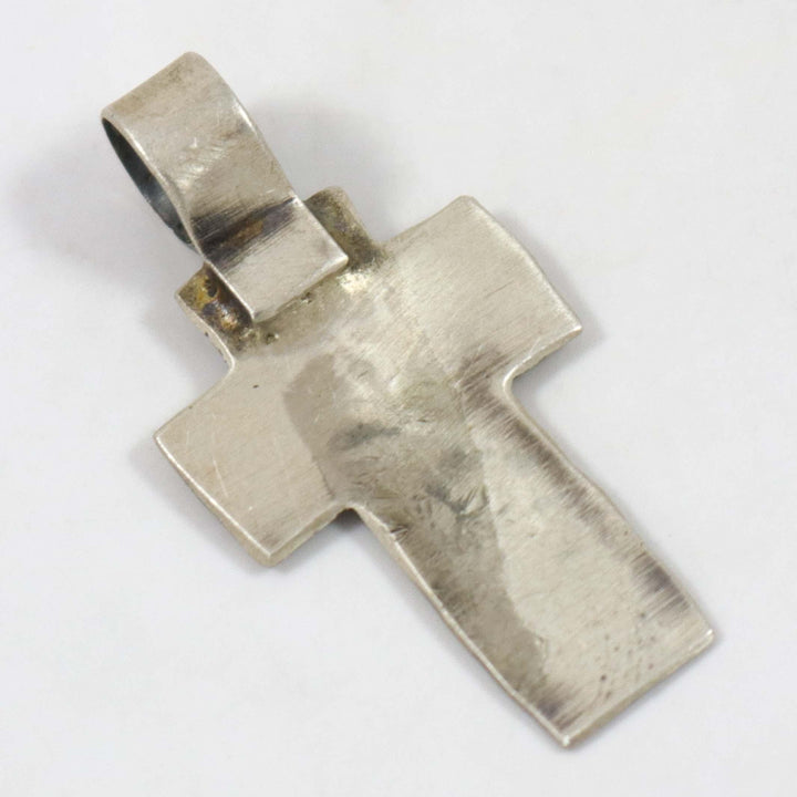 Silver Cross Pendant by Charlie Favour - Garland's