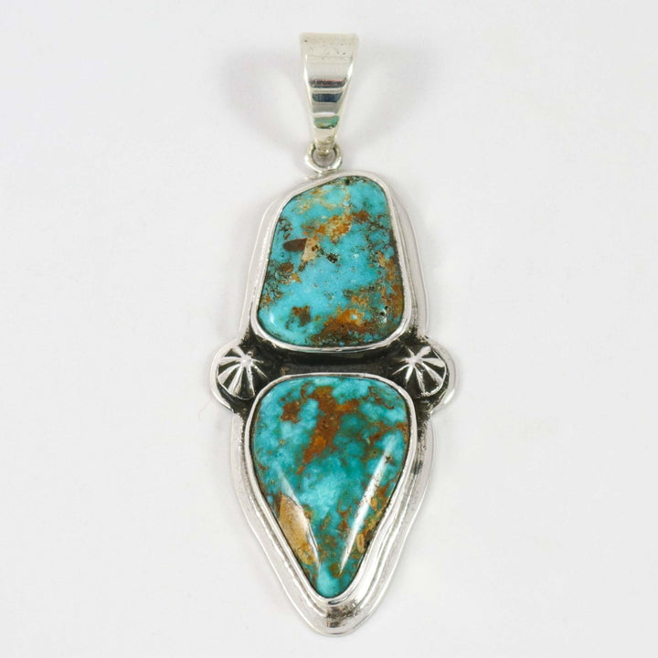 Easter Blue Turquoise Pendant by Noah Pfeffer - Garland's