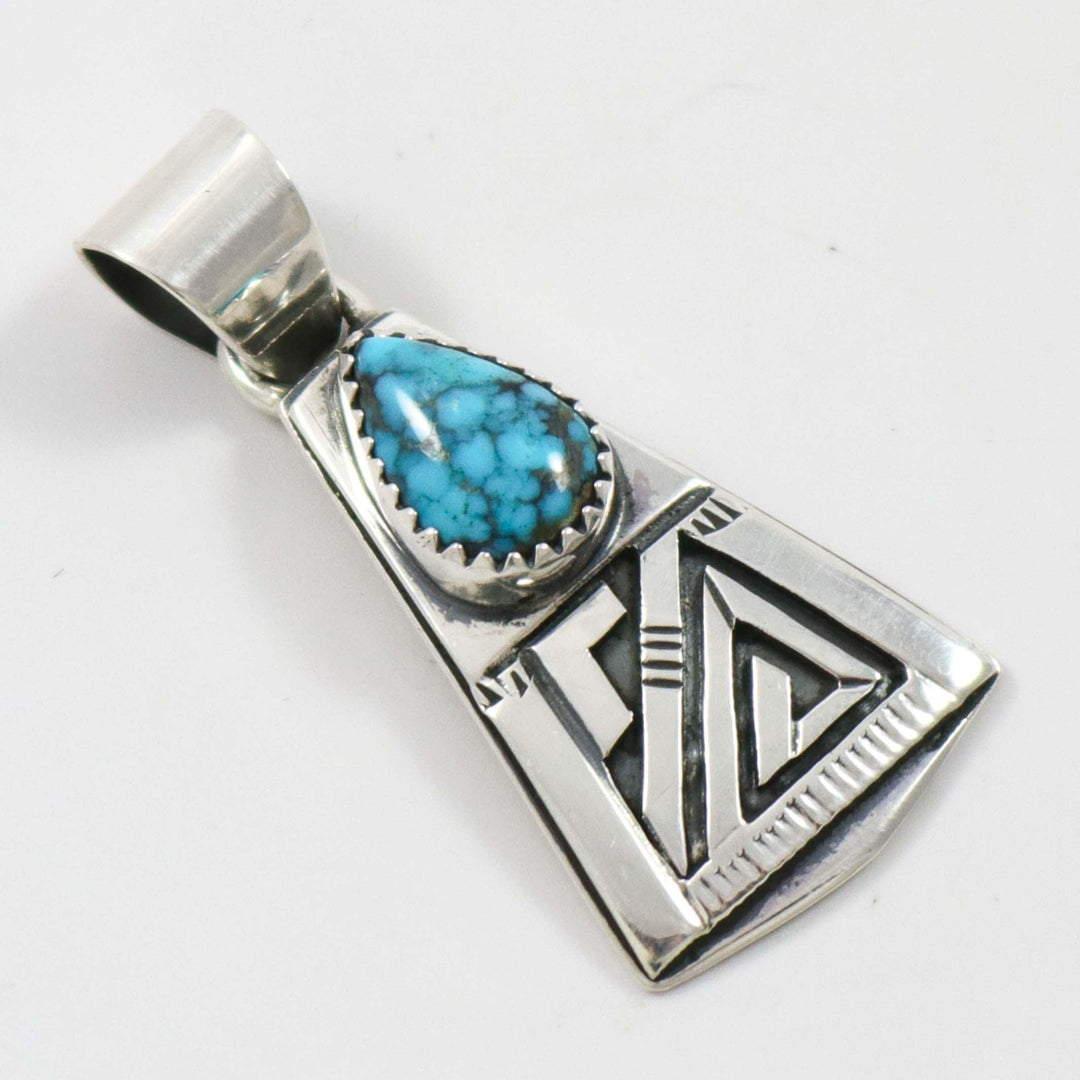 Kingman Turquoise Pendant by Peter Nelson - Garland's