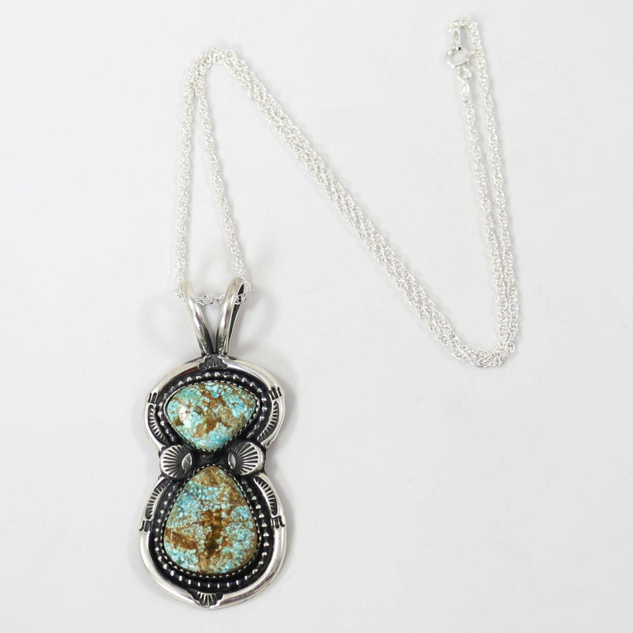 Number Eight Turquoise Pendant by Jeanette Dale - Garland's
