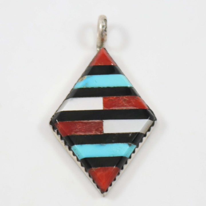 Zuni Inlay Pendant