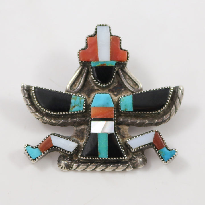 1950s Zuni Knifewing Pin