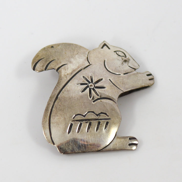 1980s Squirrel Pin and Pendant