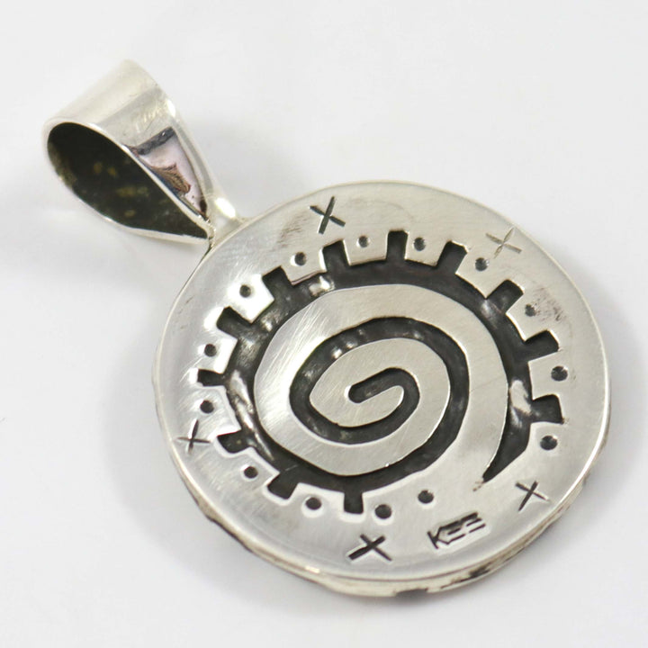 Reversible Petroglyph Pendant