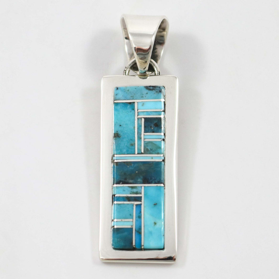 Turquoise Inlay Pendant